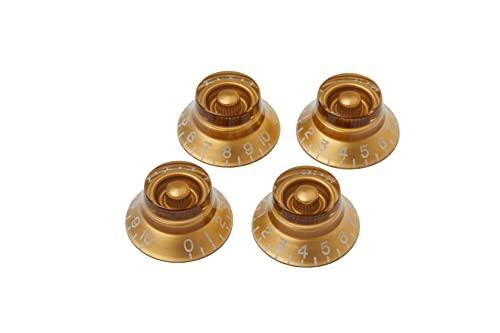 Gibson PRHK-020 Ручки Top Hat Золотые 4 шт./упак. Ручки