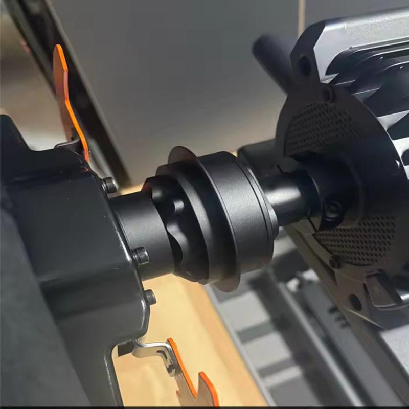 The latest QR2 wheel side and QR2 Pro wheel side of Fanatec steering wheel accessories