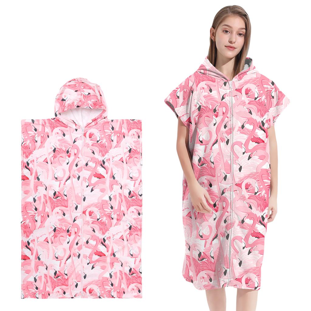 Унисекс Пончо для серфинга Полотенце Пончо Мягкий Микрофибровый Халат Пончо Халат Быстросохнущее Полотенце Толстовка Полотенце для плавания Пляжное пончо для взрослых