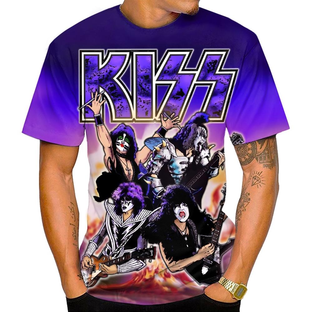 Мужская хип-хоп 3D принтованная цветная повседневная и удобная летняя модная футболка с короткими рукавами