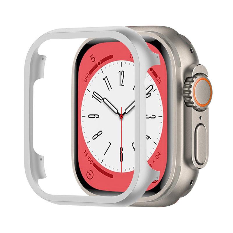 Алюминиевый Сплав Чехол Для Apple Watch Ultra 3 49мм 11 10 9 8 7 46мм 42мм 45мм 41мм Защитная Рамка iWatch 6 5 SE 44мм 40мм Корпус