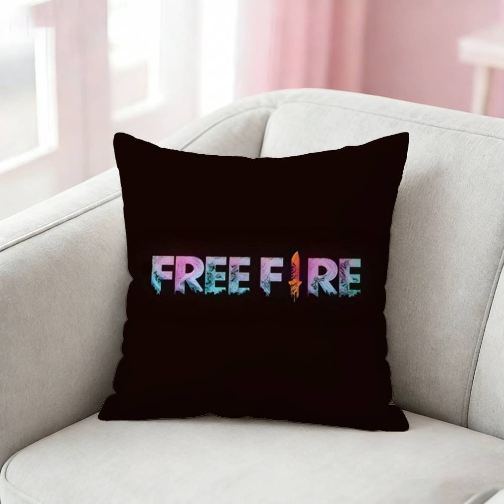 FFree FFire Moco Dasha Pillow Case Cushion Cover Throw Pillow Case For Car Sofa