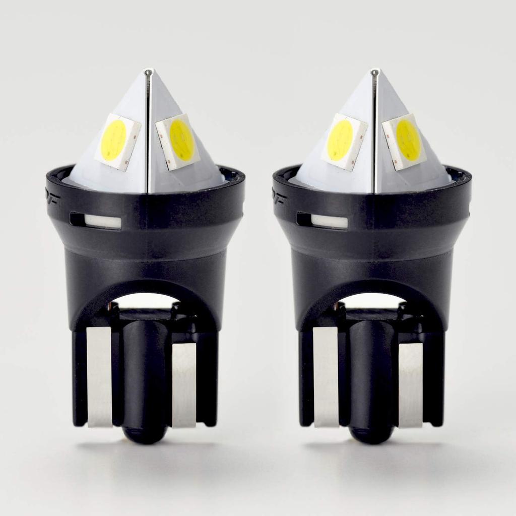 Светодиод для номерного знака IPF T10 Специальный 3D Треугольник Универсальный Эквивалент OEM Свет Сделано в Упаковке 504N Лампа, Лампочка, 6000K, 60лм, Всенаправленный, Форма,