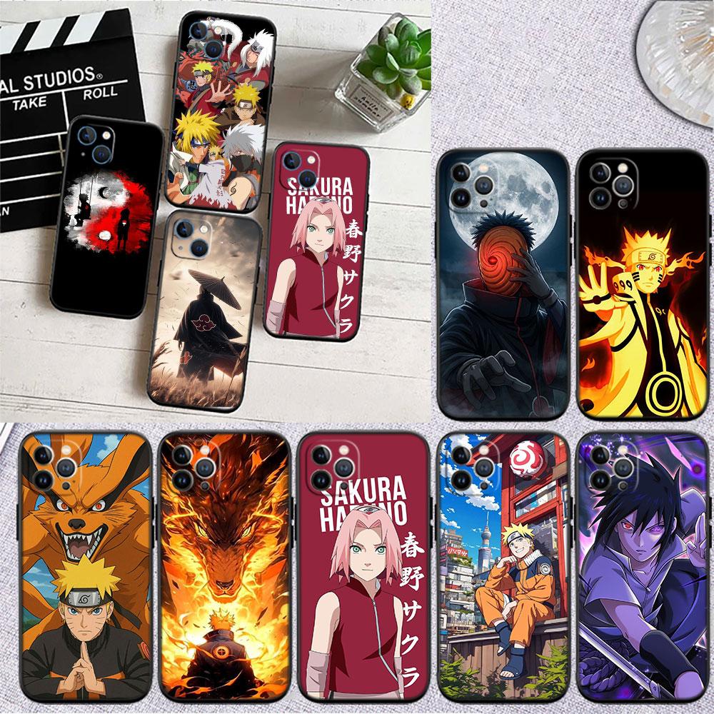 LO9 Anime Naruto Soft Shell Phone Case for OPPO A3 Pro A72 A74 A76 A77 A77S A78 A79 A94 A95 A18 A40M A58