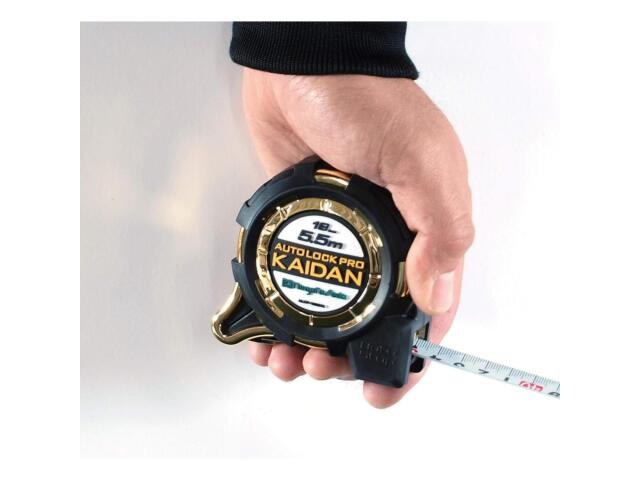 NIIGATA SEIKI MEASURING TAPE KAIDAN L5.5m W25mm ALCP-2555KD Nylon Coating NEW