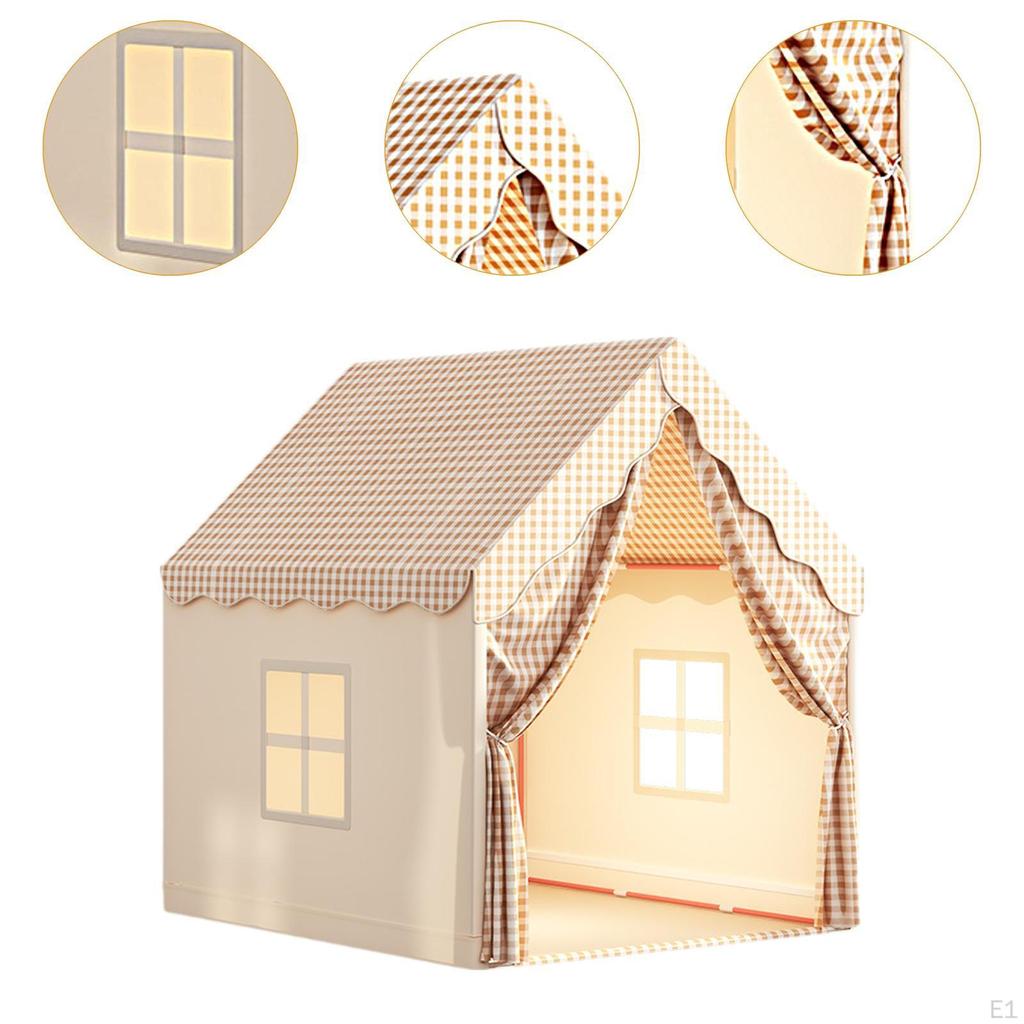 Детская игровая палатка принцесса большое пространство портативный подарок на день рождения для использования в помещении и на открытом воздухе