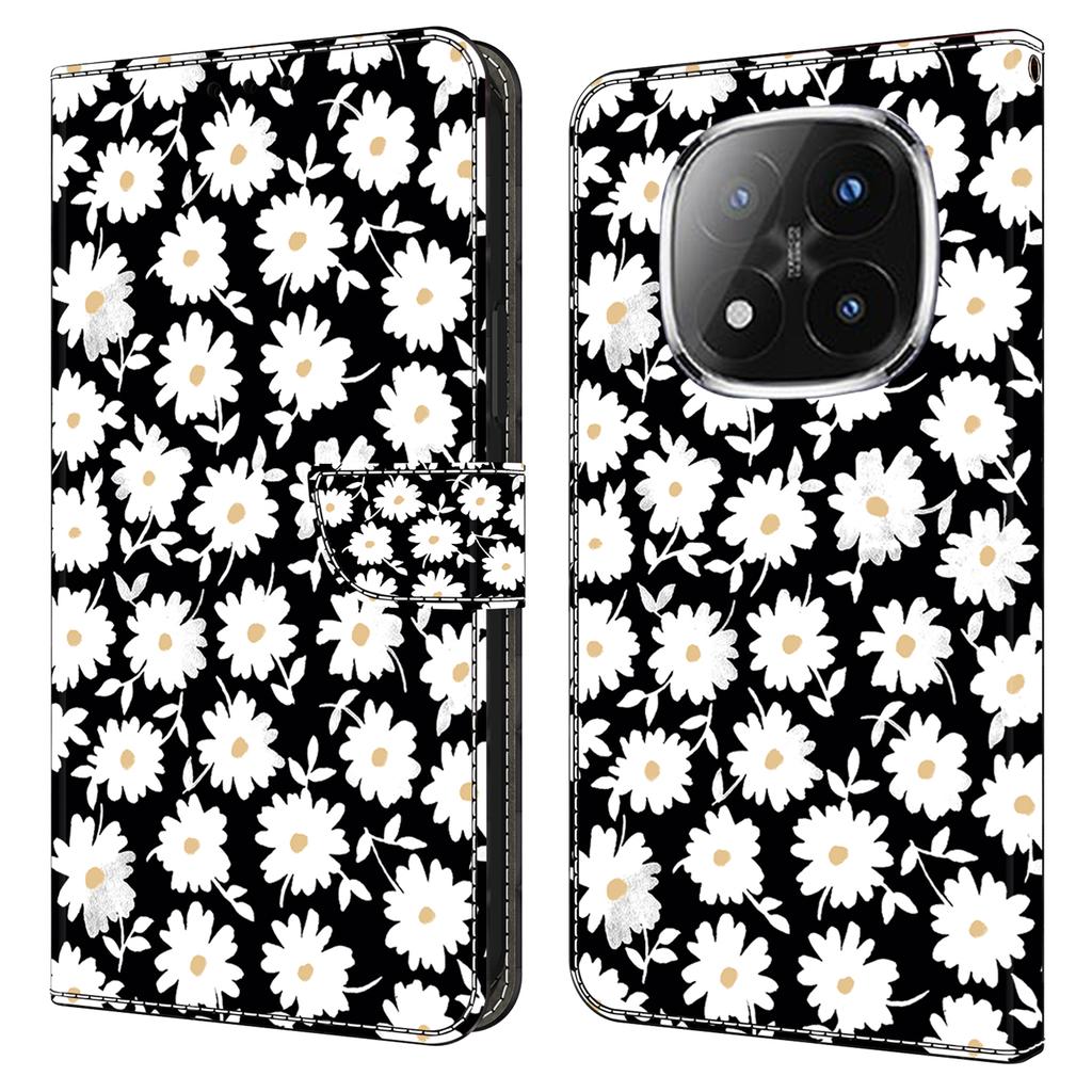 For Xiaomi Redmi Note 14 Pro+ 5G Case Magnetic Clasp 3D Pattern Leather Wallet Phone Cover