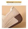 Осенне-зимняя обувь Plus Velvet Warm Slip-On: Толстая подошва, усиленный дизайн для женщин среднего и пожилого возраста
