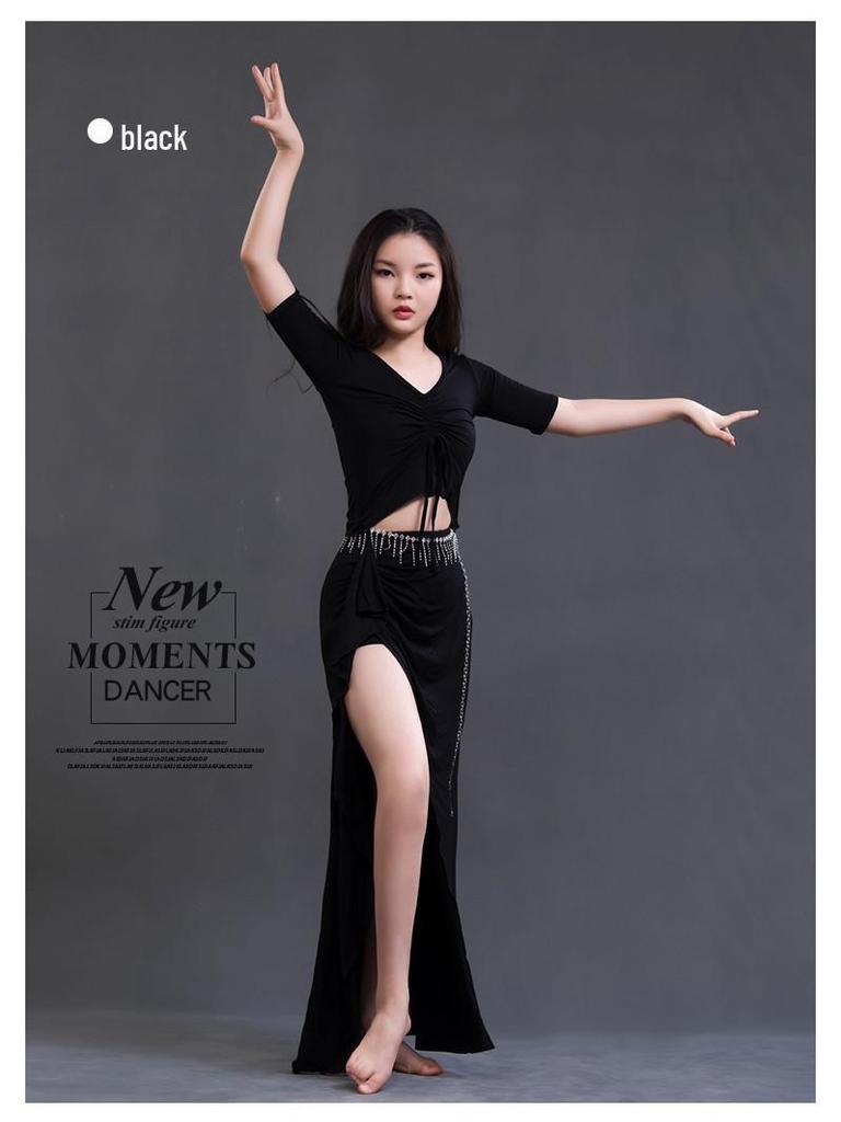 Комплект модала большого размера для танца живота: Костюм для выступлений Осень/Зима для похудения