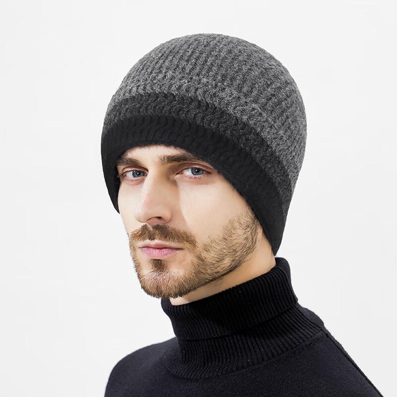 Zhen Yue Qi Washed Wool Gradient Knitted Beanie
