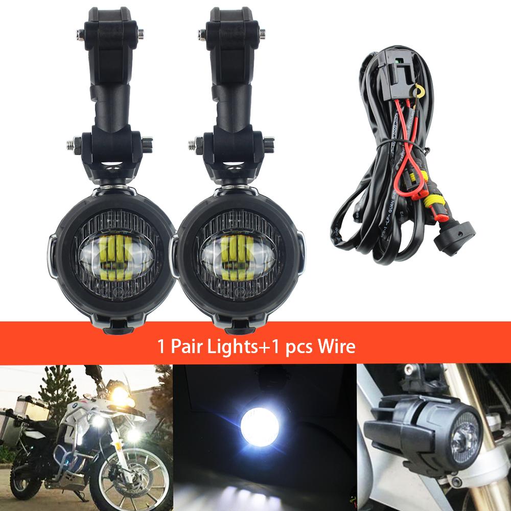 Светодиодные противотуманные фары для мотоциклов, вспомогательные фары для BMW R1200GS LC R 1250GS R1250GS F800GS GSR1200 F850GS F750GS Adv