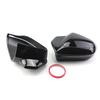 Для BMW 5 7 Серии I5 I7 G60 G61 G70 2025-2026 Наклейка на колпачок зеркала Ярко-черный Накладка на зеркало заднего вида Боковое зеркало Задний вид LHD