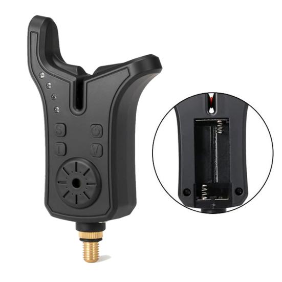 Водонепроницаемый рыболовный сигнализатор с подсветкой, энергосберегающий АБС сигнализатор поклевки для рыбака