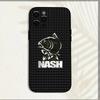 N-Nash Fishing Крутой Чехол Для Телефона Для iPhone 16,15,14,13,12,11,Pro,X,XS,Max,XR,Plus,Mini Мягкий Черный Чехол