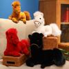New Simulation Horse Plush Doll Auspicious Pony Doll Plush Toy New Year's Gift for the Year of the Horse