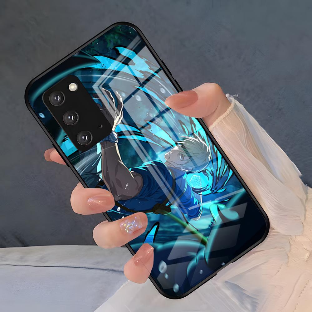 Чехол для телефона Kento N-Nanami из аниме для Samsung S26 S25 Plus S20 S20 Plus S22 Ultra S23 FE S21 Plus S21 Ultra Стеклянная крышка