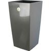 Flower Pot - RIVIERA - Nuance Square - 28 X 28 X H 52 Cm - 31L - Glittery Grey