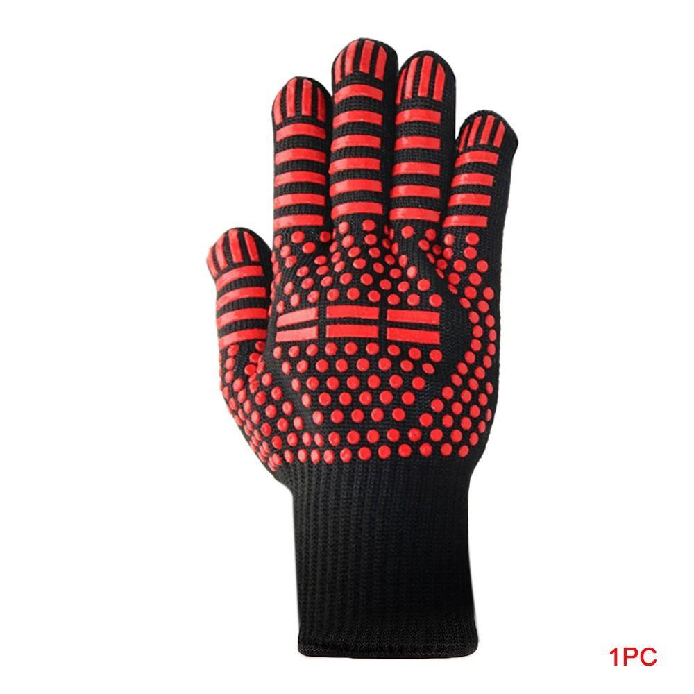 Tools Fireplaces High Temperature Resistance Heat Insulation BBQ Gloves Oven Mitts Fire Heat Glove