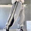 Boys Spring Autumn Sporty Trousers Mid To Large Children's Pants Trendy Kids Clothing For Boys