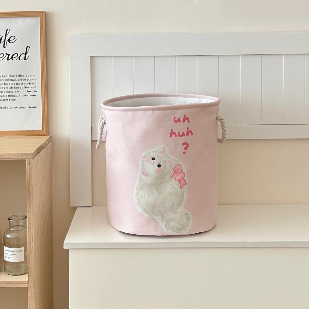 Foldable Toys Storage Basket Cartoon Dirty Clothes Basket Multi-Purpose Laundry Hamper  Kids Room