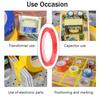 1Roll 3/5/8mm Length 66M 5S Desktop Positioning Tape Marking Tape Whiteboard Color Discrimination Warning Drawing Grid Line