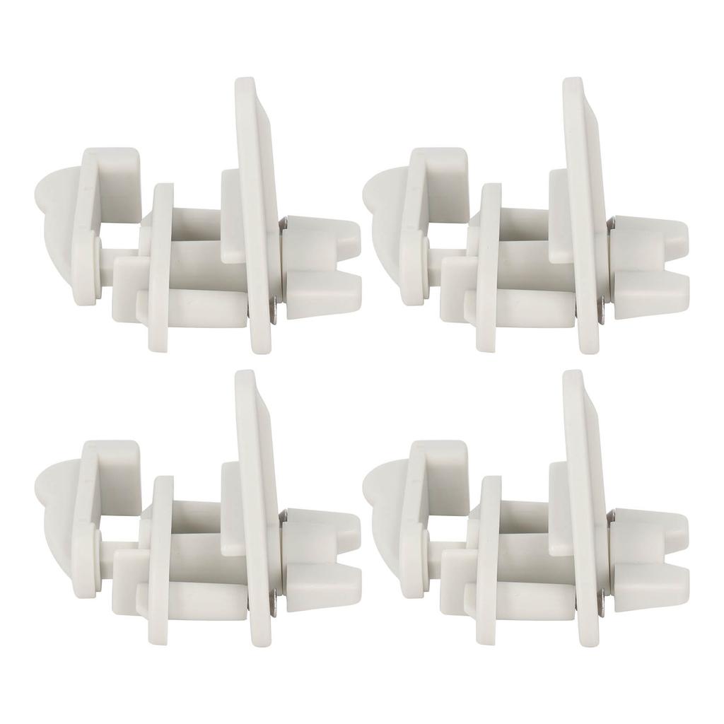 4 комплекта защелок для ворот понтонной лодки, комплект из АБС-пластика, квадратная рама, сменные дверные защелки для левого борта понтонной лодки