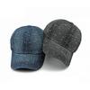 Осень-зима джинсовая бейсболка женская жаккардовая кепка уличная солнцезащитная шляпа панамская кепка с хвостиком