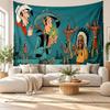 Lucky Luke Wall Tapestry Home Decor Hanging Cloth Art Background Tapestry for Bedroom