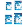 Прозрачная самоклеящаяся пленка для обложек книг Deli Stationery - Матовая, размеры 25K/16K/A4