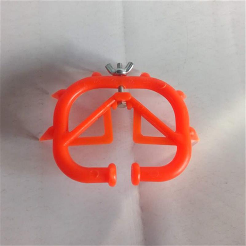 Calf Weaner Bull Nose Ring and Piercing Pliers, Plastic Reinforced Type