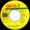 7inch Record AL CAMPBELL - Word Of My Mouth NONE Digital-B Jamaica Reggae, Ska & Dub Used