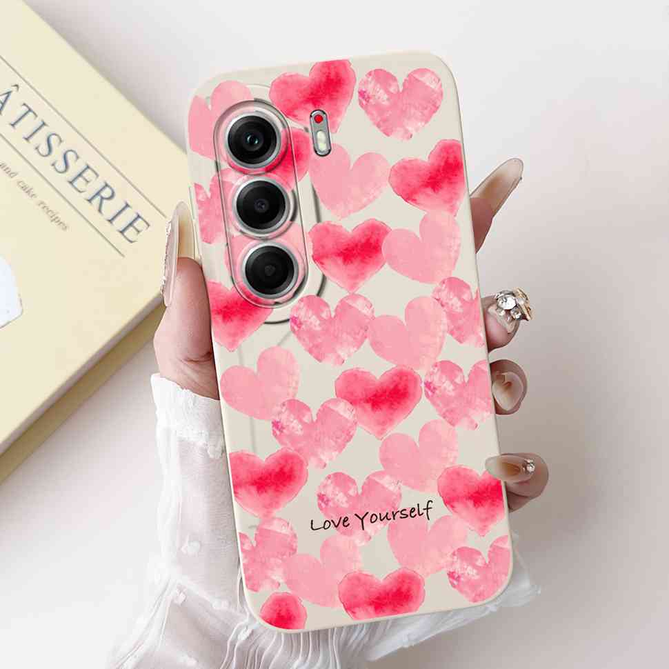 For Tecno Camon 40 Pro 5G Case Fashion Flower Cute Rabbit Soft Silicone Cover For Tecno Camon 40Pro 5G 6.78" Bumper Phone Cases
