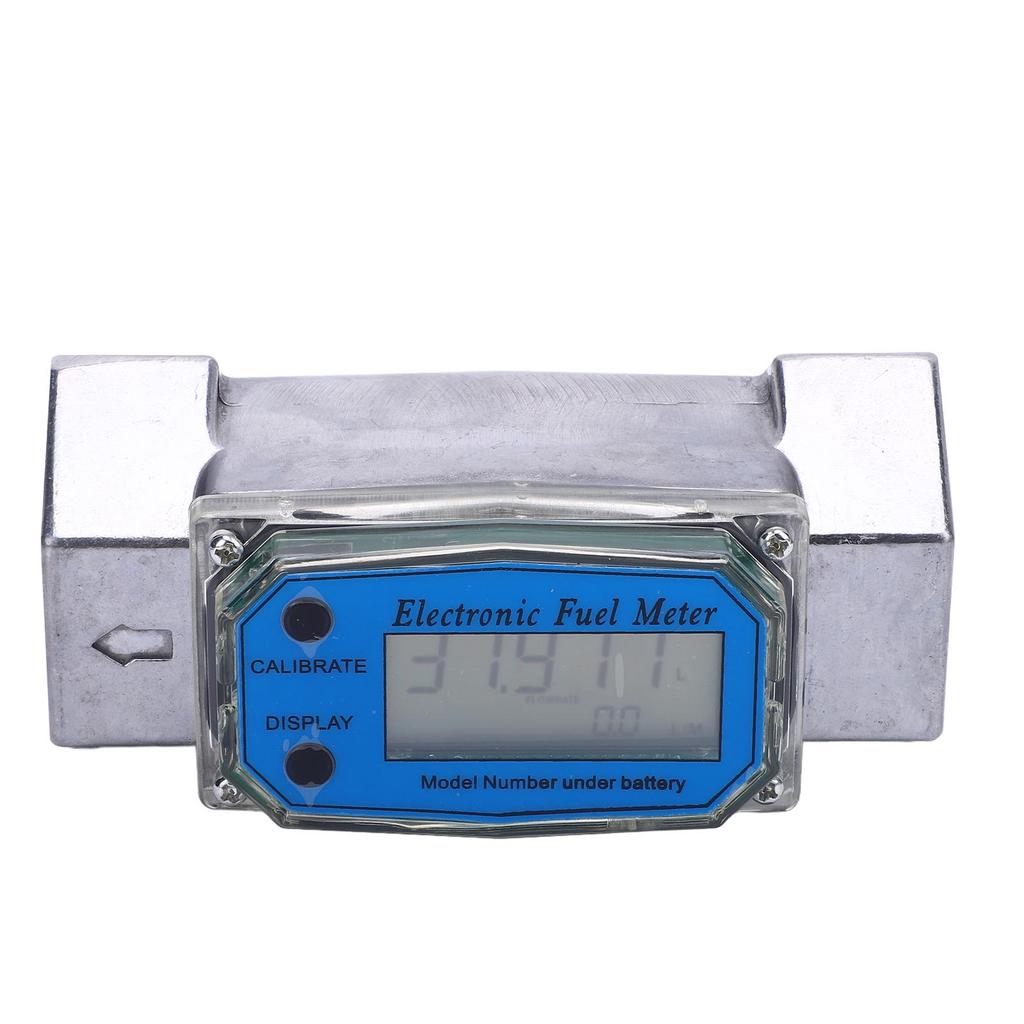Цифровой расходомер топлива Высокоточный Металлический Многофункциональный Расходомер с несколькими единицами измерения для