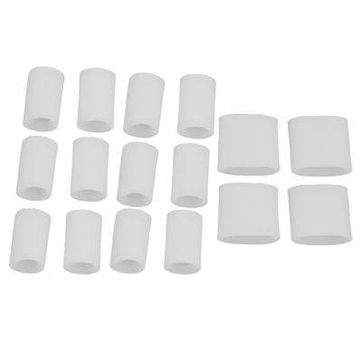 8 пар силиконовых разделителей пальцев ног, корректоров косточек большого пальца ноги, выпрямителей для перекрывающихся пальцев ног, большой палец ноги