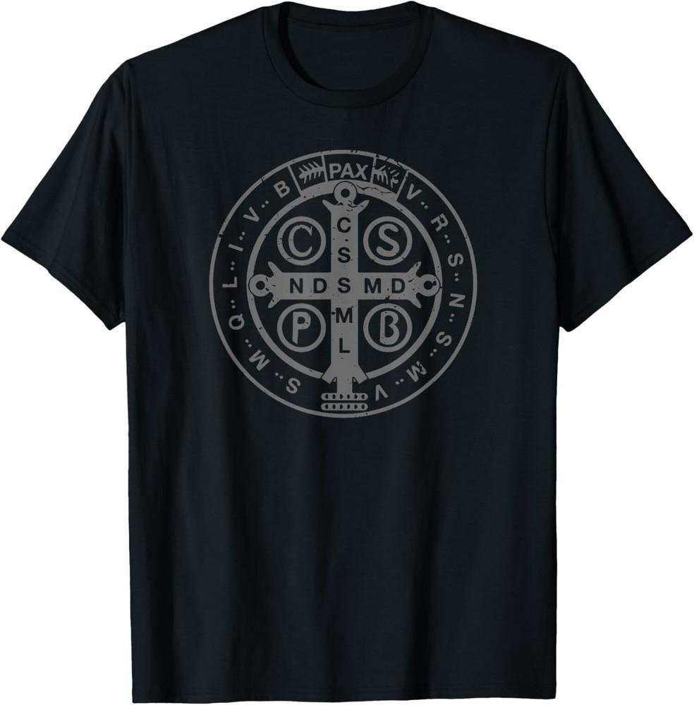 Religious Catholic St. Benedict Medal Christian T-Shirt