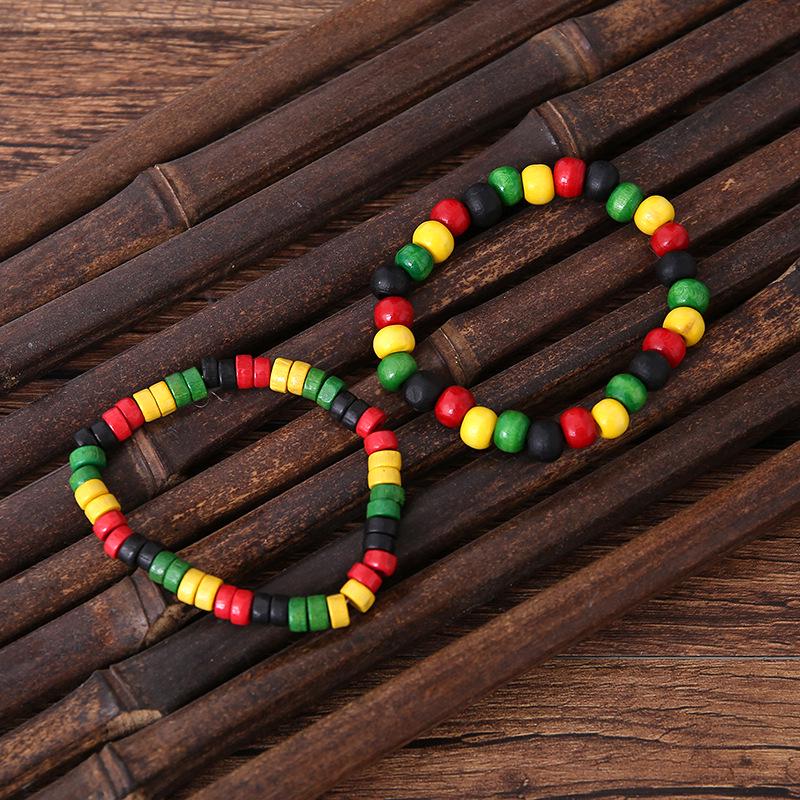 Мужской многоцветный плетеный кожаный браслет «Древо жизни»