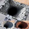 Нескользящий Коврик-иллюзия для Двери 3D Плоский Коврик для Спальни Творческий Ковер для Ванной Комнаты Декор для Дома