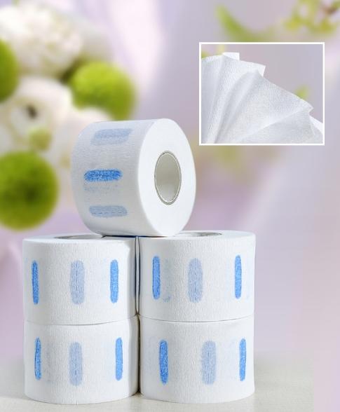 5 рулонов профессиональных парикмахерских одноразовых салфеток для шеи, бумажные салфетки для стрижки волос