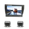 Wireless 7" Monitor HD Rear View Backup Reverse Camera Kit For Truck Trailer Bus