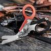 Emergency Response Shears Pocket Folding Scissors Compact Design Portable Multifunctional Trauma Shears Seat Belt Cutter