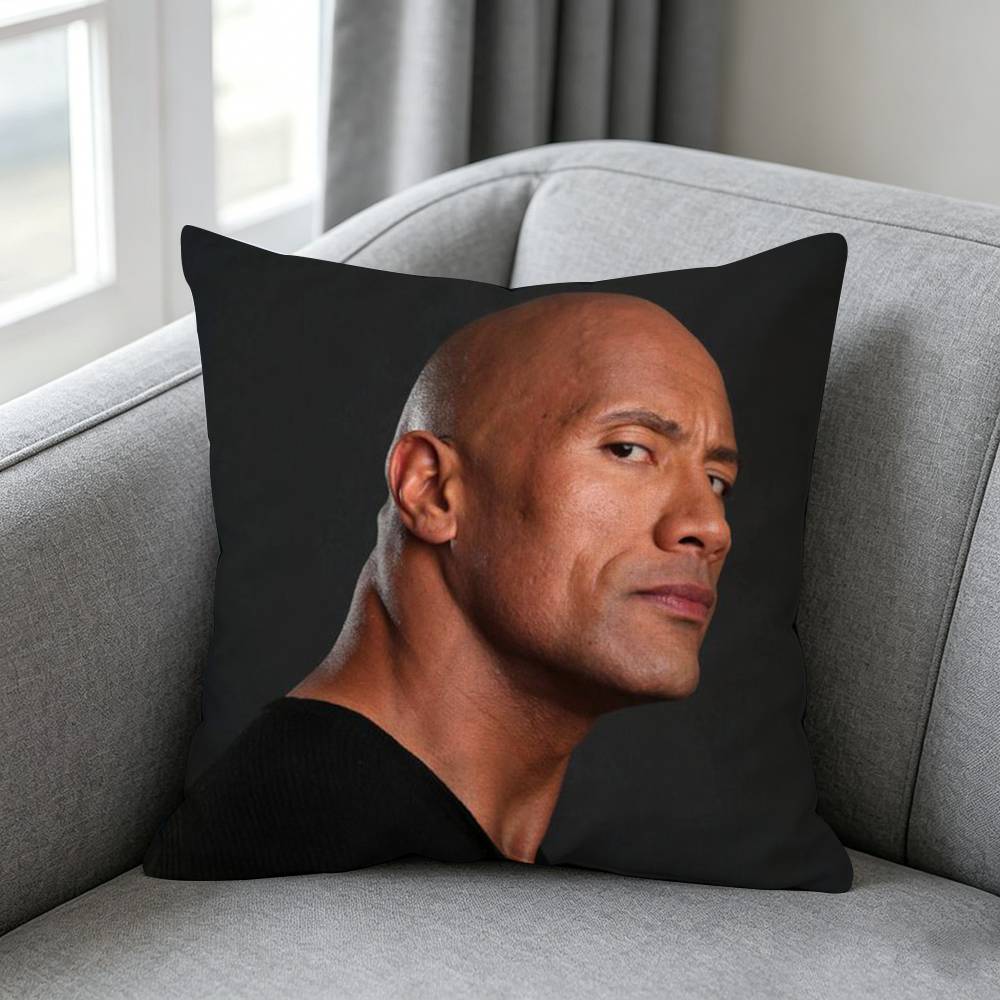 Actor Dwaynee Johnsonn Pillow cover Simple solid color design Surprise For Multiple Bedroom Styles