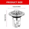 Sink Strainers Anticlogging Drain Stopper Basins Drain Filter Hair Catcher Drain Filter Bounce Cores Bathtubs Stopper