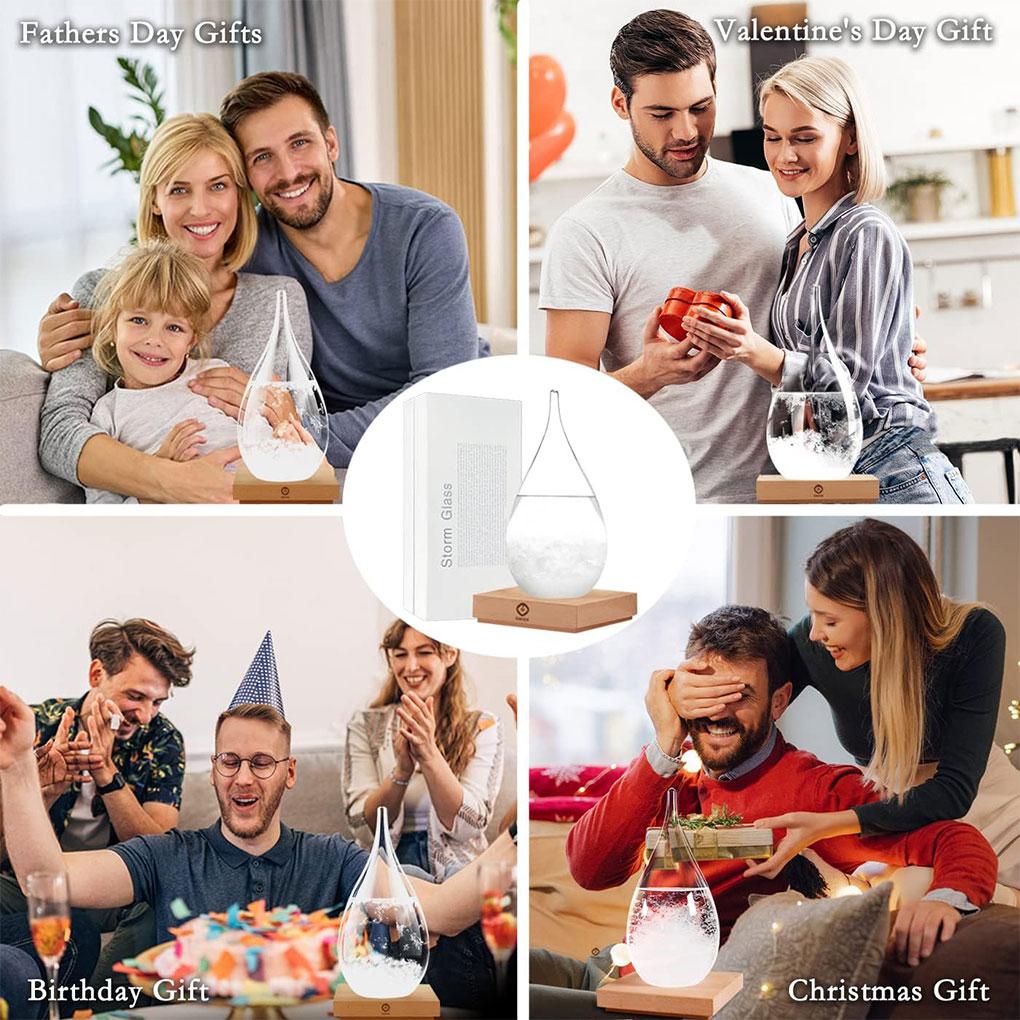 Luxury Home Decor Storms Glass Weather Predictor Elegant Decoration Storms Cloud Weather Predictor