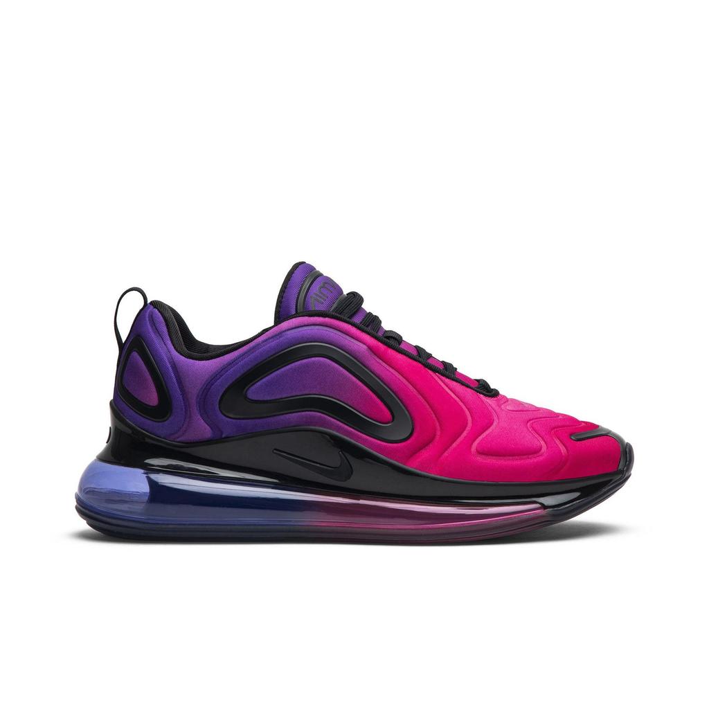 Nike Womens Air Max 720 'Sunset' (women's sizes) Hyper Grape / Black-Hyper Pink Casual Shoes AR9293 500