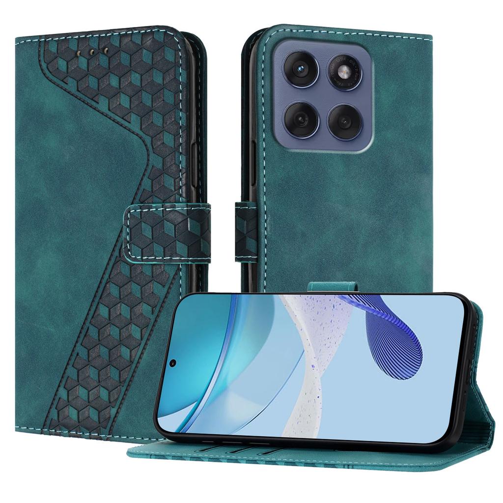 For Motorola Edge 60 5G/Motorola Edge (2025) 5G/Motorola Edge 60 Fusion 5G Leather Case 7-Shaped Pattern Wallet Stand Shockproof Phone Cover