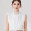 Vintage Lapel Fake Collar Female Detachable Shirt False Collar for Women Blouse Sweater Lapel Top Clothing Accessories