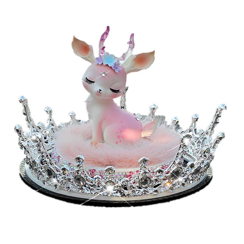 Олень Автомобильные Украшения с Бриллиантами для Женской Центральной Консоли