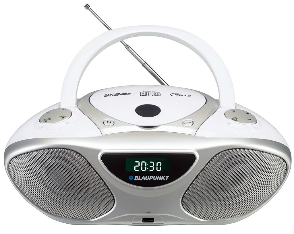 Blaupunkt Bb14Wh Radio (Cd Mp3 Usb White)