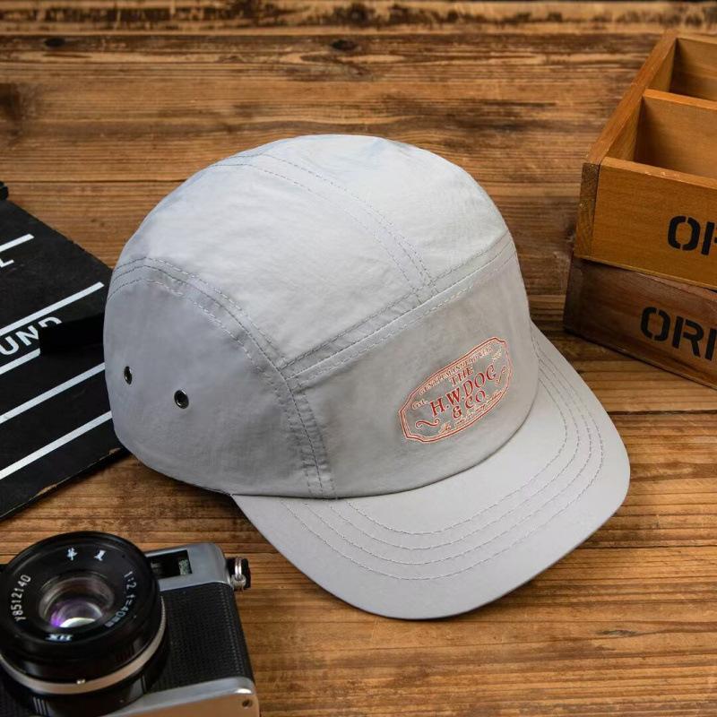 Niche Embroidery Letters Short Brim Quick-Drying Cap Spring And Summer Light Visor Baseball Cap Children