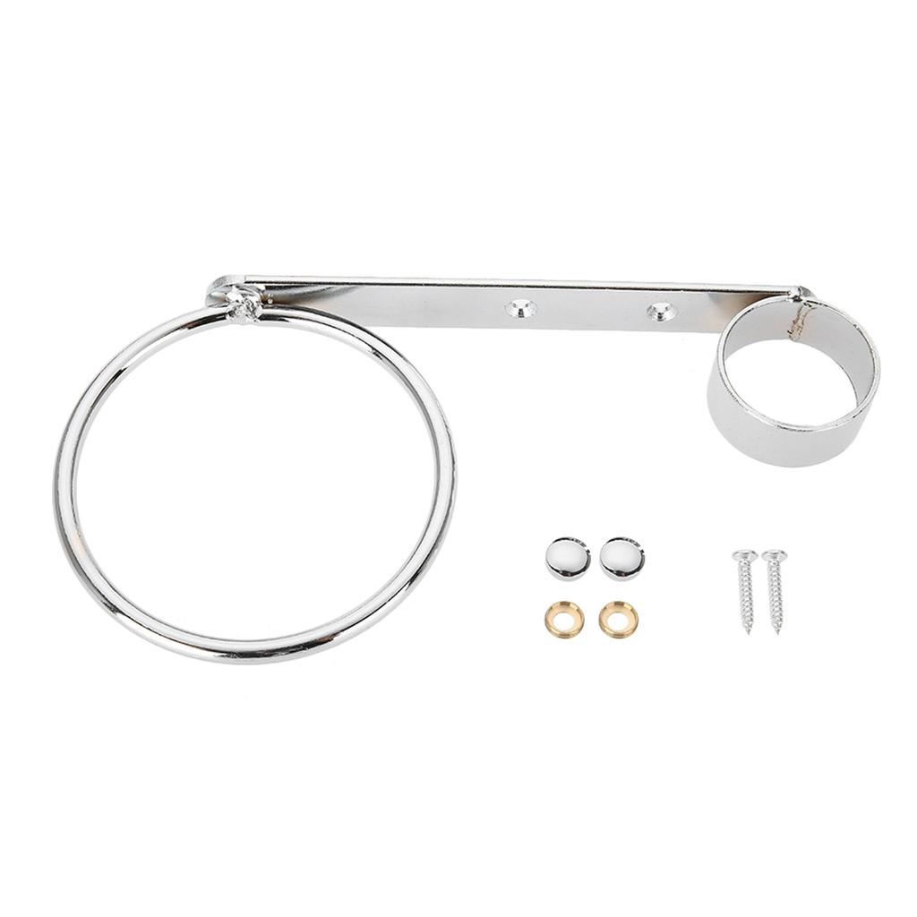 Хромированный железный настенный держатель для фена Подставка для фенов и щипцов